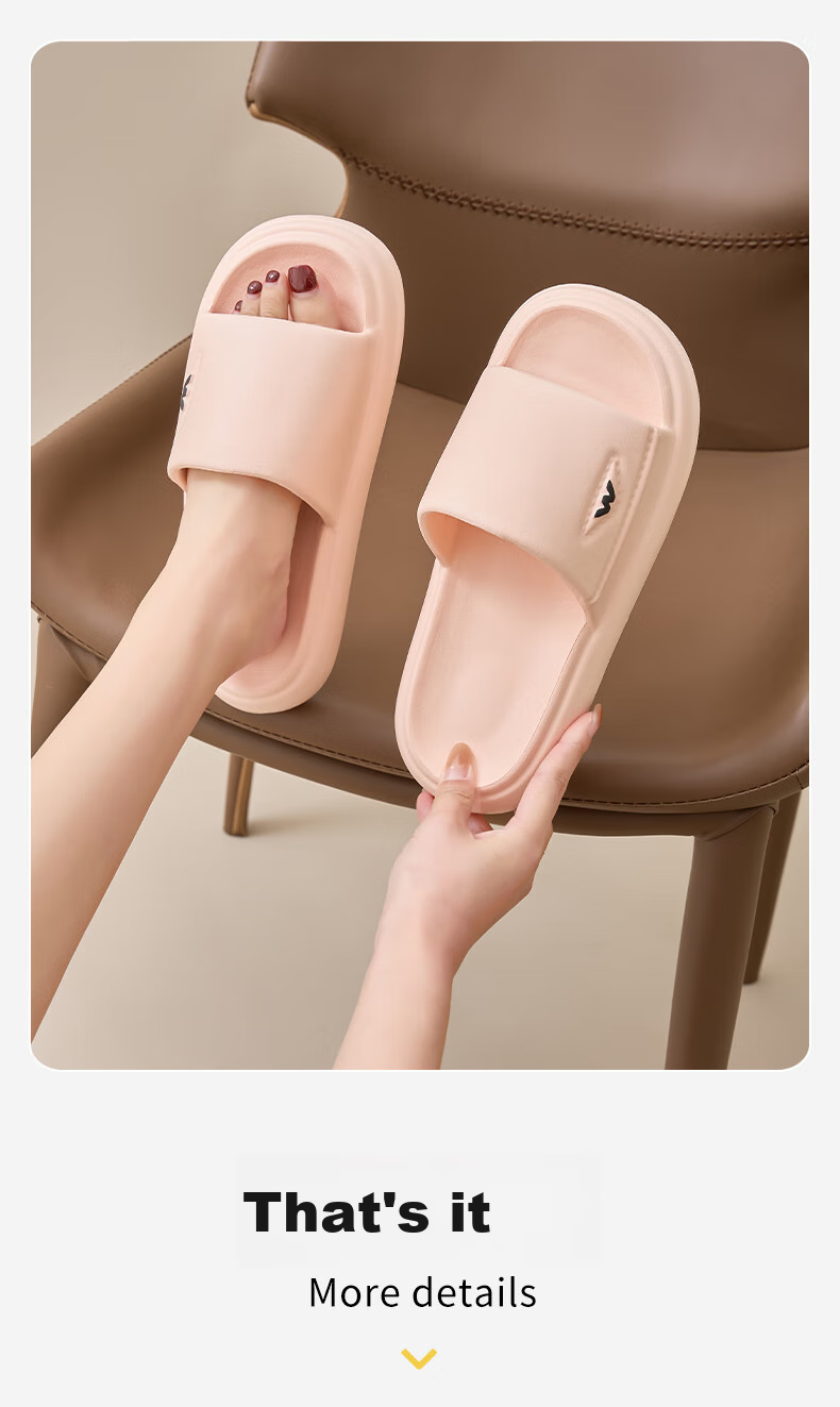 Sanli Slippers for Women, Summer Indoor Home Bathroom Shower Non-Slip EVA Couple Sandals for Men, Gray, Size 42/43 11
