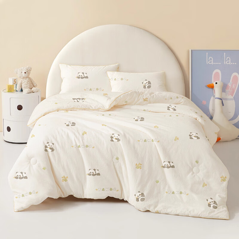 MUJI Class A 100% Cotton Quilt All-Cotton Core Children's Kindergarten Nap Quilt Autumn Winter 120x150cm 4 Jin