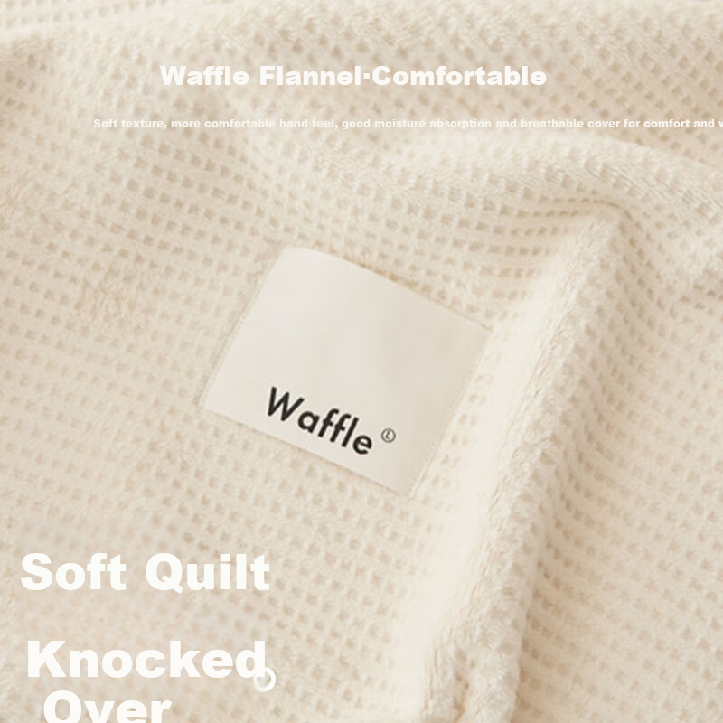 Плед Wuyinliangpin Luxury Waffle Milk Velvet, 150*200 см