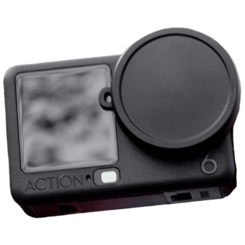 BIAZE DJI Action 6 Lens Cap Soft Plastic Protective Cover Dustproof Scratch-Resistant Case Sports Camera Universal Accessory JS57