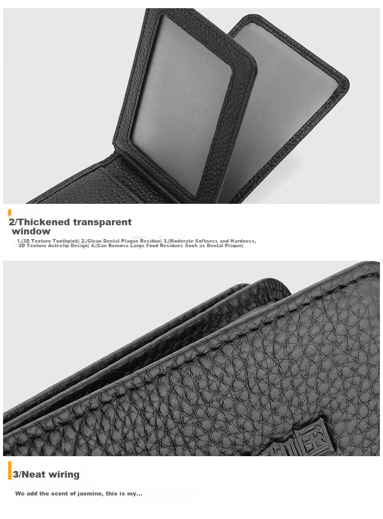 MEXICAN Genuine Top-Layer Leather Driver's License Holder for Men And Women, Multifunctional Vehicle Driving License Holder, Two-In Card Holder And ID Document Case 8