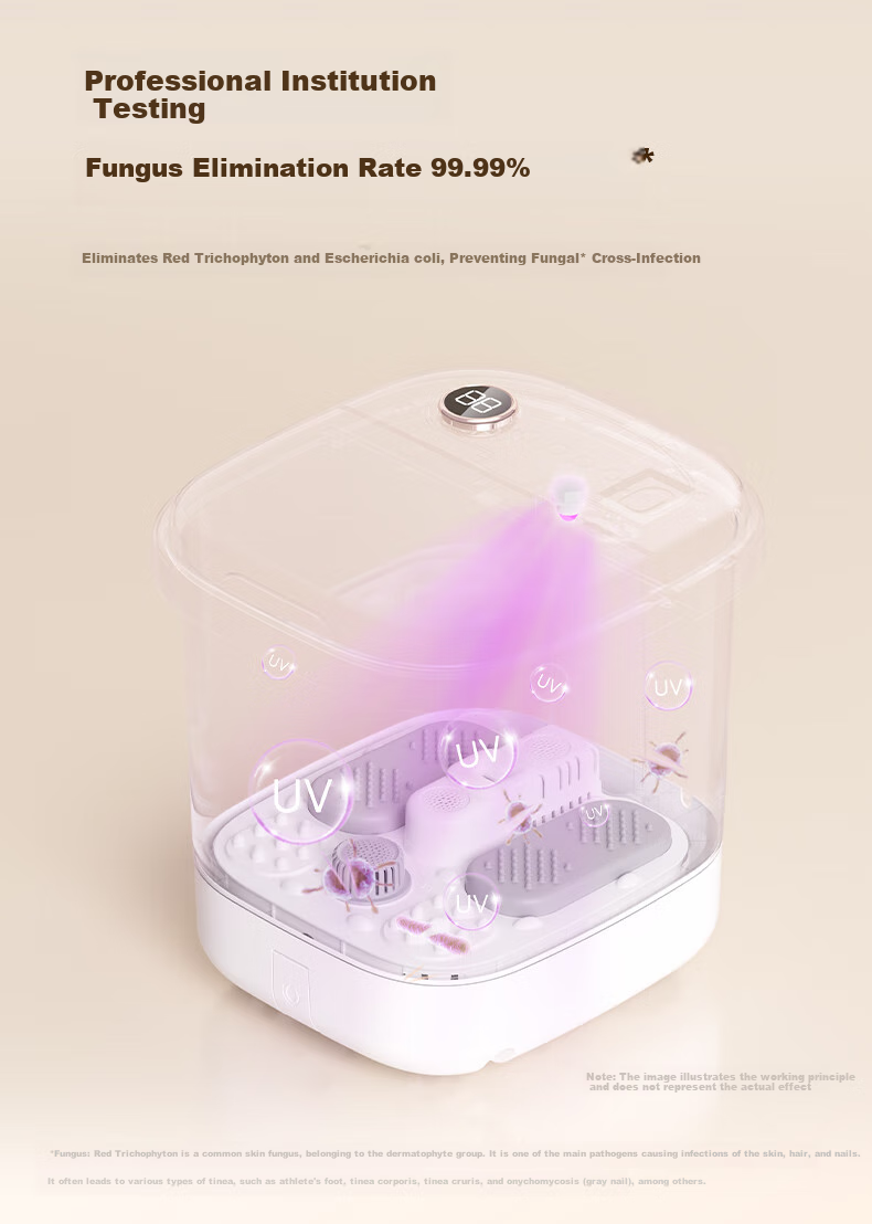 Midea Foot Soaking Bucket, Massage Foot Bath Tub, Heated And Warm, Automatic Massage, Foot Washing Basin, Sterilizing Foot Bath, Constant Temperature, Birthday Gift for Boyfriend, Girlfriend, Elders, Practical ZL305Max 6