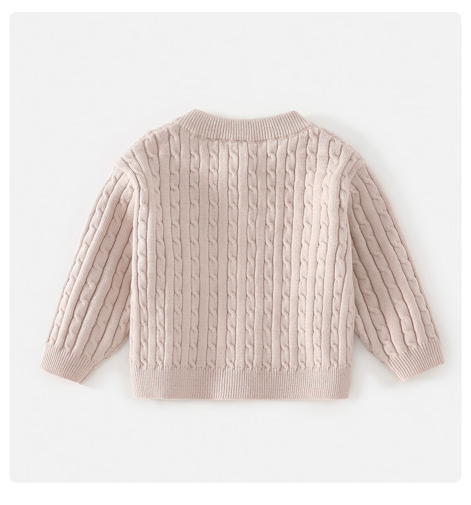 Banxidi Kids Sweater Spring 2026 New Stylish Baby Cardigan Girls Wool Knit Jacket Autumn and Spring Children's Clothing 14