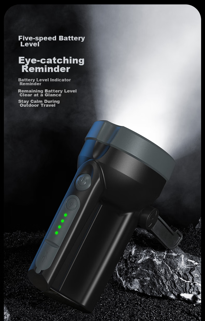 PHILIPS Flashlight, High Brightness, Wide Angle, Long-Range, Ultra-Bright, Portable Handheld Searchlight, Camping Patrol Emergency Light SFL3101 10