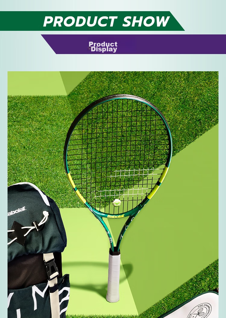 Babolat New 25 Wimbledon Series Children's Beginner Tennis Racket, Babolat Junior WIM Tennis Racket 7