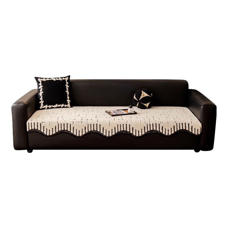 AVIVI Sofa Cushion, All-Season Non-Slip Irregular Straight Sofa Cover, Throw Blanket, Bay Window And Windowsill Pad, 90*160 Leya