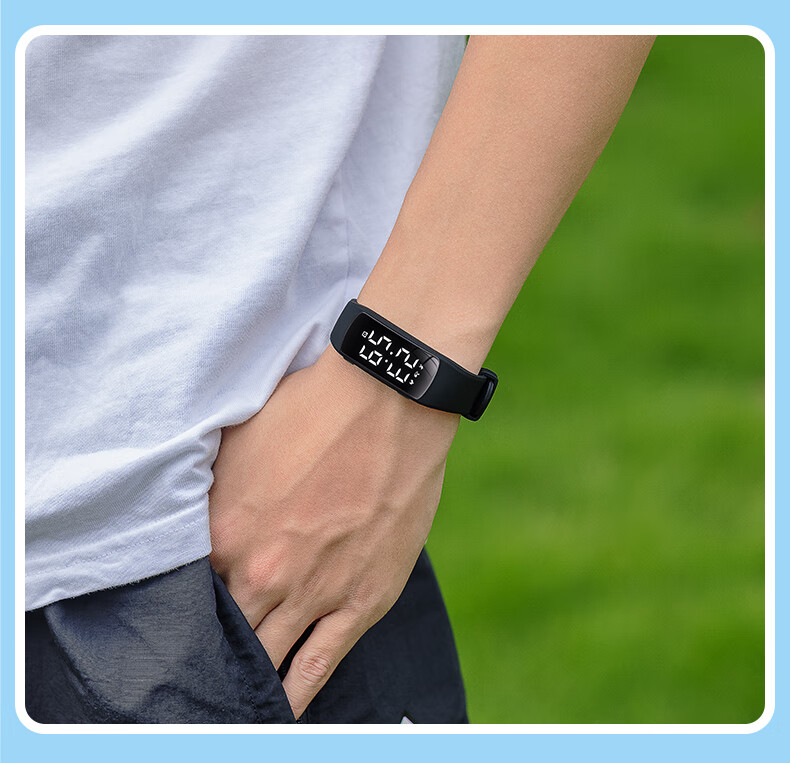 Koshi Student Watch Children's Waterproof Smart Silent Alarm Multifunctional Sports Electronic Watch for Boys Junior High School 4