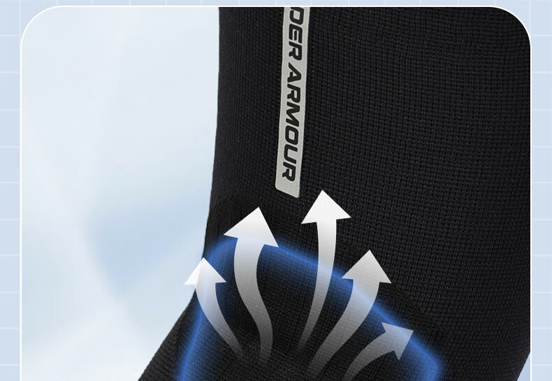 Under Armour Knee Brace Sports Warmth Meniscus Knee Joint Basketball Running Badminton Patella Mountaineering Old Cold Leg Support 6