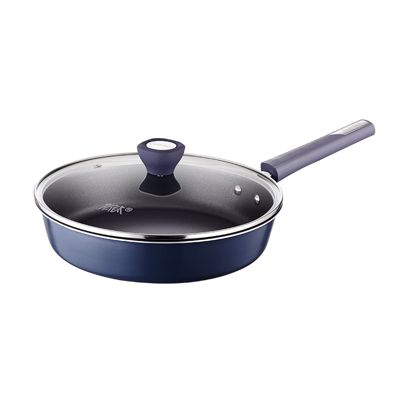 SUPOR Titanium Non-Stick Frying Pan 28cm Induction Compatible Breakfast Skillet EJ28JGC06