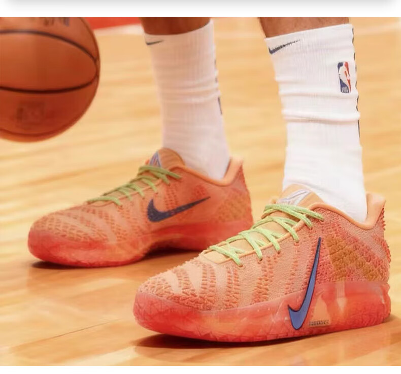 Nike Men's Basketball Shoes Morant 3 JA 3 Sports Shoes HF2794-201 Orange Size 40 2