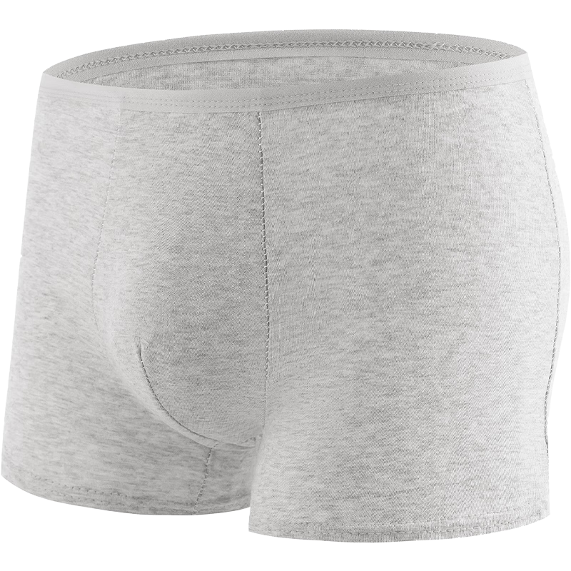 Guxu Disposable Men's Boxer Briefs Pure Cotton Sterile Travel Underwear 12-Pack