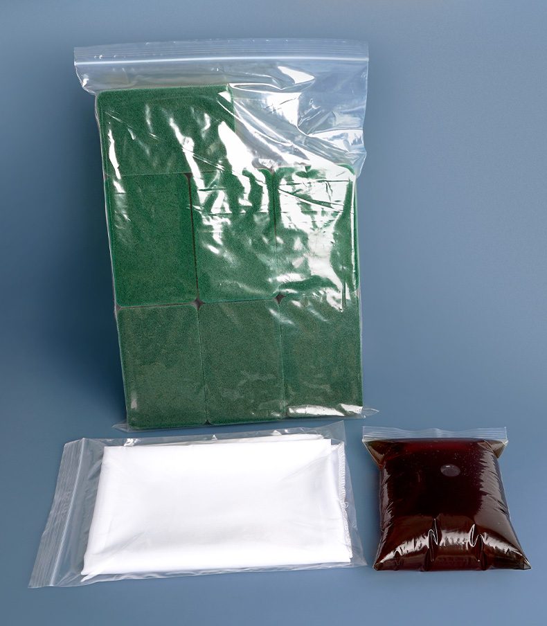 SIMAA 100 Transparent Self-Sealing Bags, 275*160mm, Receipt Storage, Invoice Bags, Self-Sealing PE Moisture-Proof Bags, 6751 9