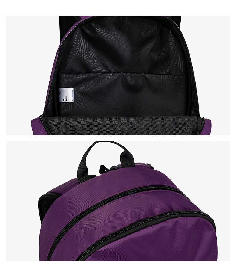 Anta Kyrie Irving Series Men's Large Capacity Water-Resistant Double Compartment Backpack Student Sports Basketball Bag 15