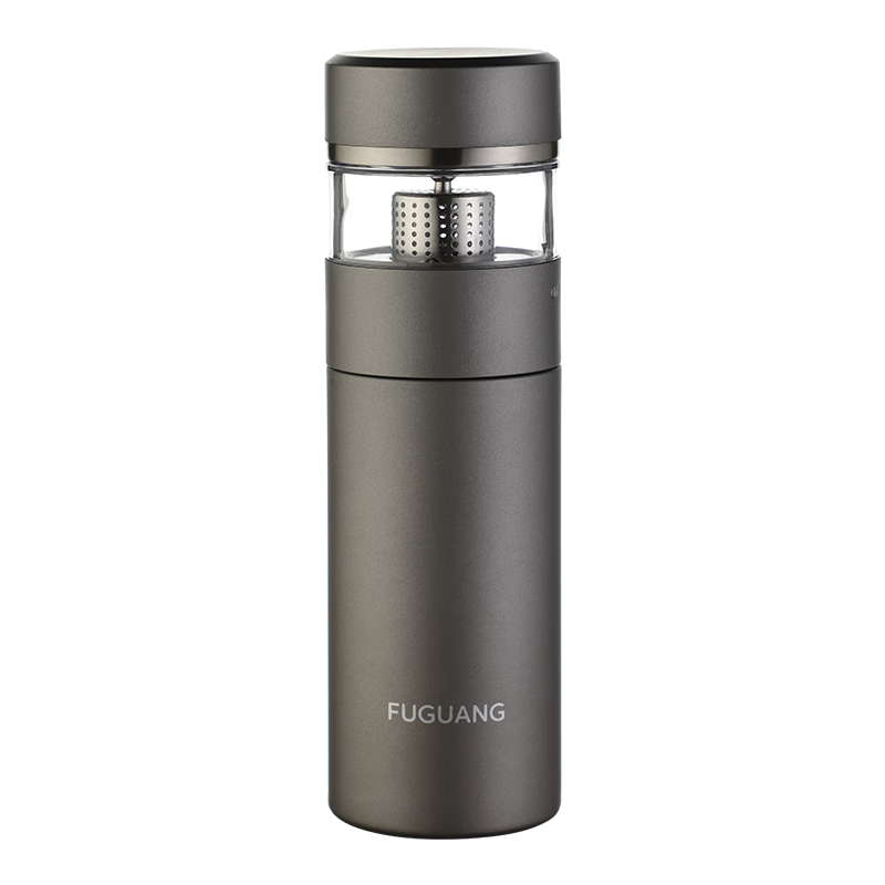 Fuguang Insulated Tea Separation Tumbler 316L Stainless Steel Water Bottle High-End Office Cup Gift for Men and Women