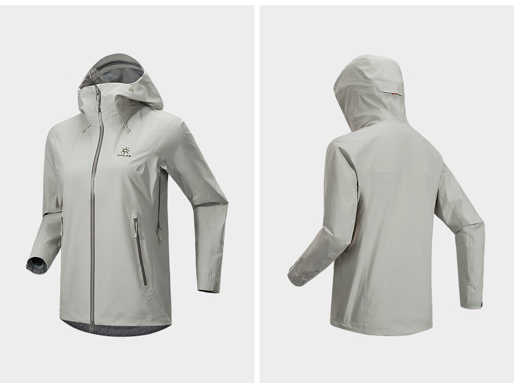 KAILAS Men's Grid Hard Shell Jacket FILTERTEC 3L Waterproof Outdoor Mountaineering Windproof Hooded Jacket 15