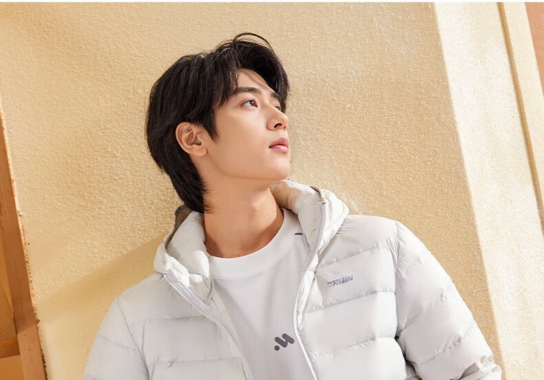 361° Men's Down Jacket Autumn Winter New Lightweight Short Warm Hooded Sports Inner Layer 652544302D-4 18