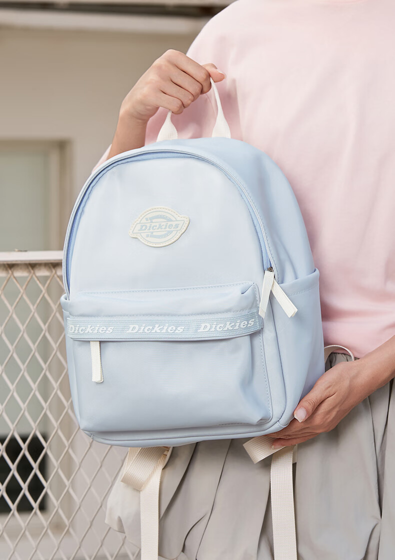 Dickies Summer Dopamine Large Capacity Backpack for Women College and High School Students Blue 12