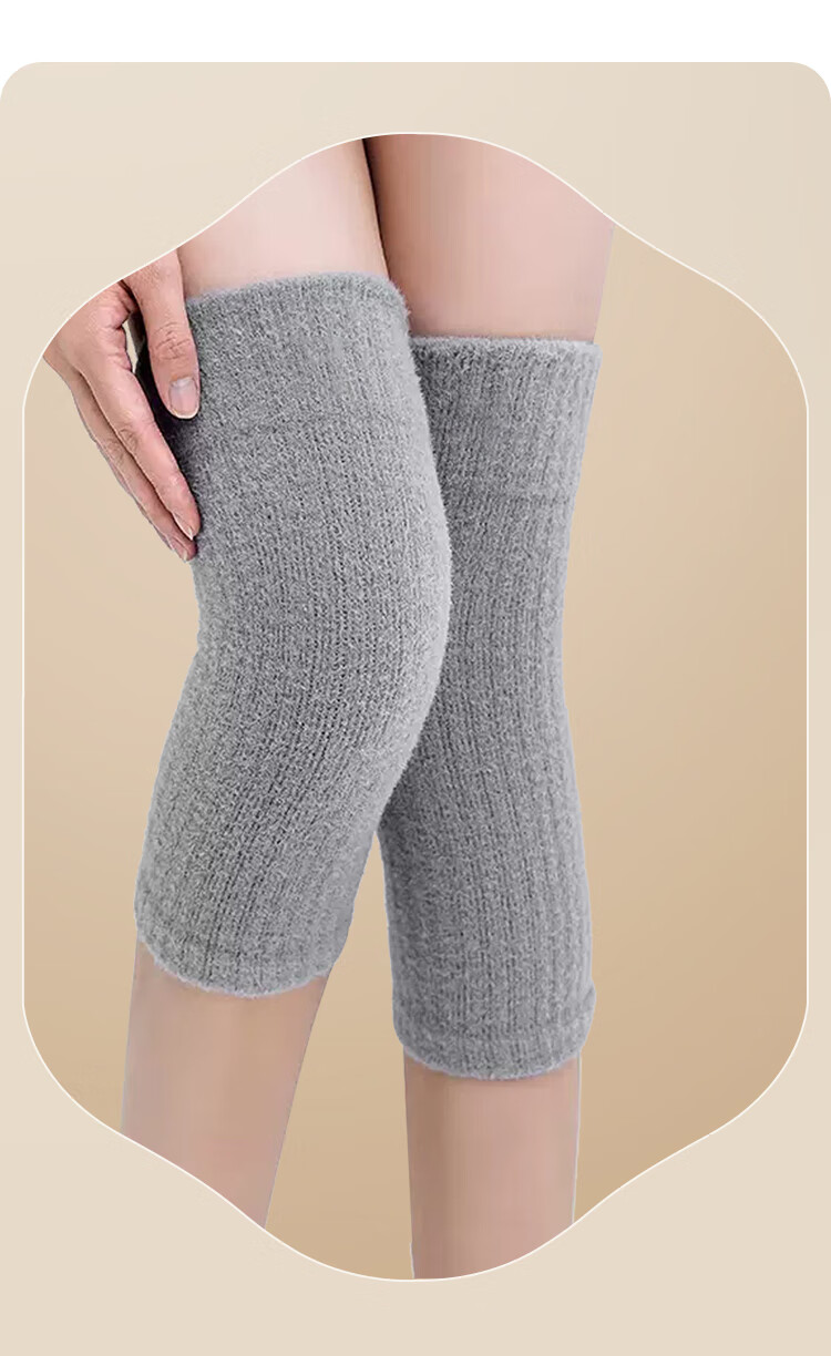 BM Thermal Knee Brace for Arthritis Knee Pain Cold Protection Old Cold Legs Synovitis Air Conditioning Room Leg Support Medical Brace 2-Pack 2