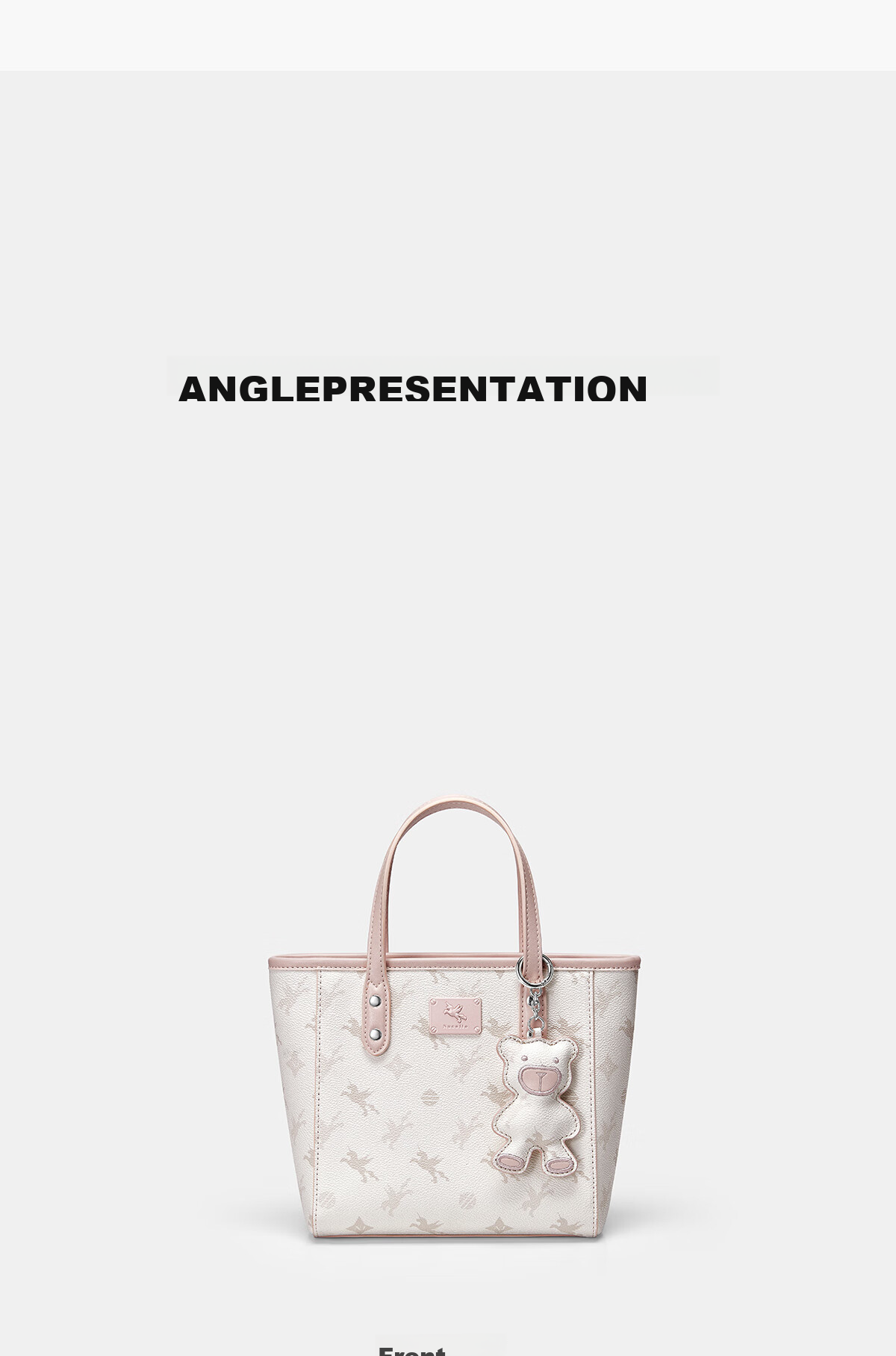 NUCELLE Pegasus Small Tote Basket Bag, New Light Luxury Niche Handheld Crossbody Women's Bag, Birthday Gift for Girls 36