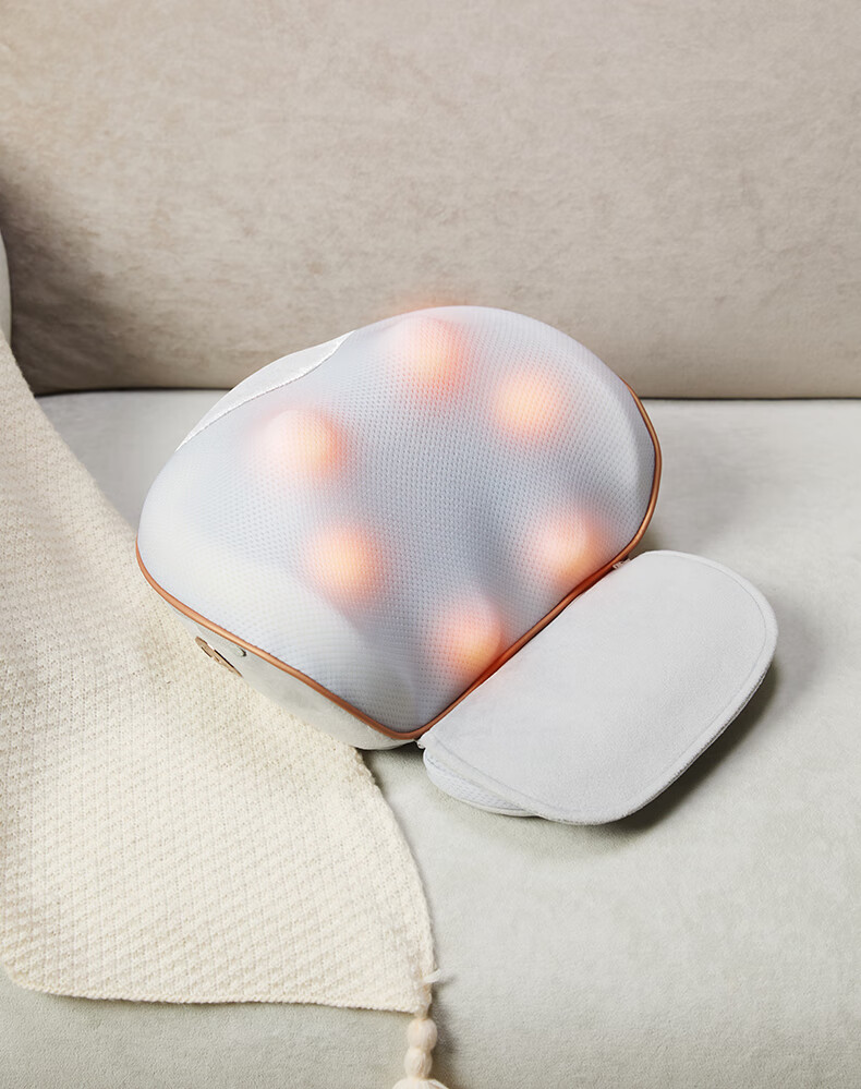 Ecomed German Cervical Massager Waist Back Neck Massager Shoulder Neck Waist Back Full Body Multifunctional Neck Shoulder Back Integrated Massage Pillow Gift for Parents and Boyfriend Girlfriend Birth 20