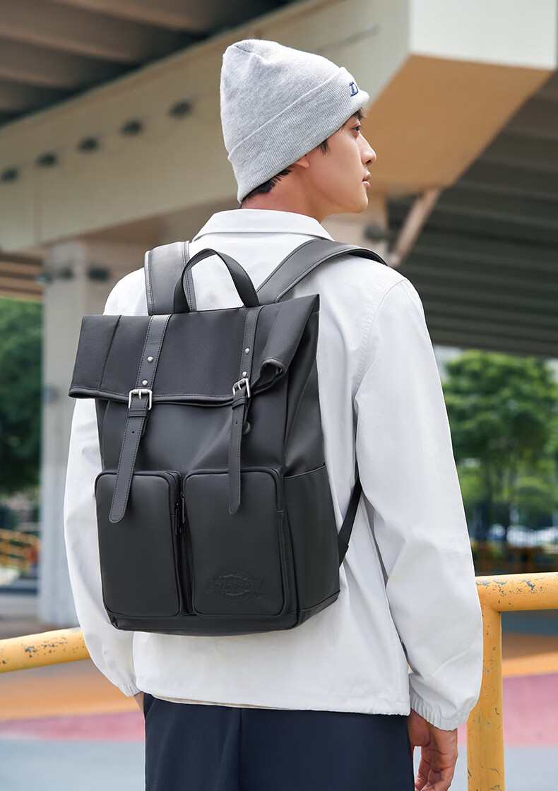 Dickies Men's Multifunctional Waterproof Large Capacity Laptop Backpack for Work, Commuting, Travel, and Students 9