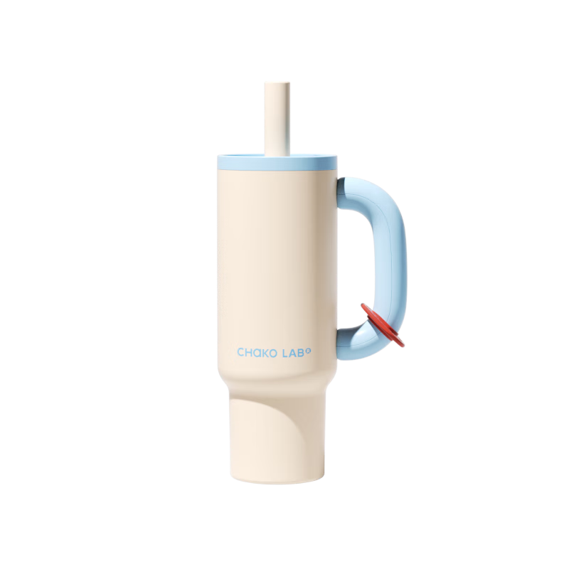Chakolab Autumn Winter High-Efficiency Insulated Large Capacity Stainless Steel Straw Office King Thermos New Giant Mug