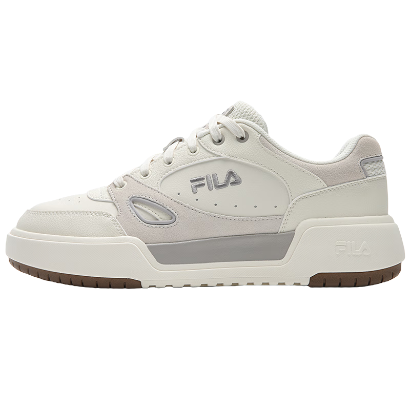 FILA Official Men's CAMPUS 1S Couple Sneakers Square Sole 1S White Casual Shoes