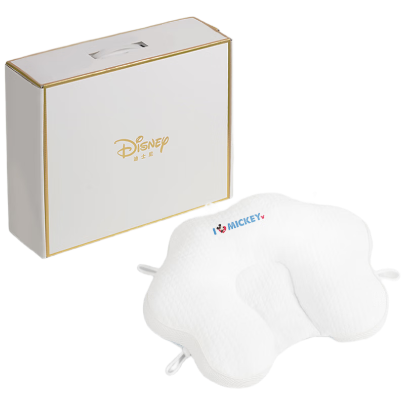 Disney Infant Head Shaping Pillow 0-6 Months Newborn Anti-Flat Head Correction Sleep Pillow for 1 Year Old Baby