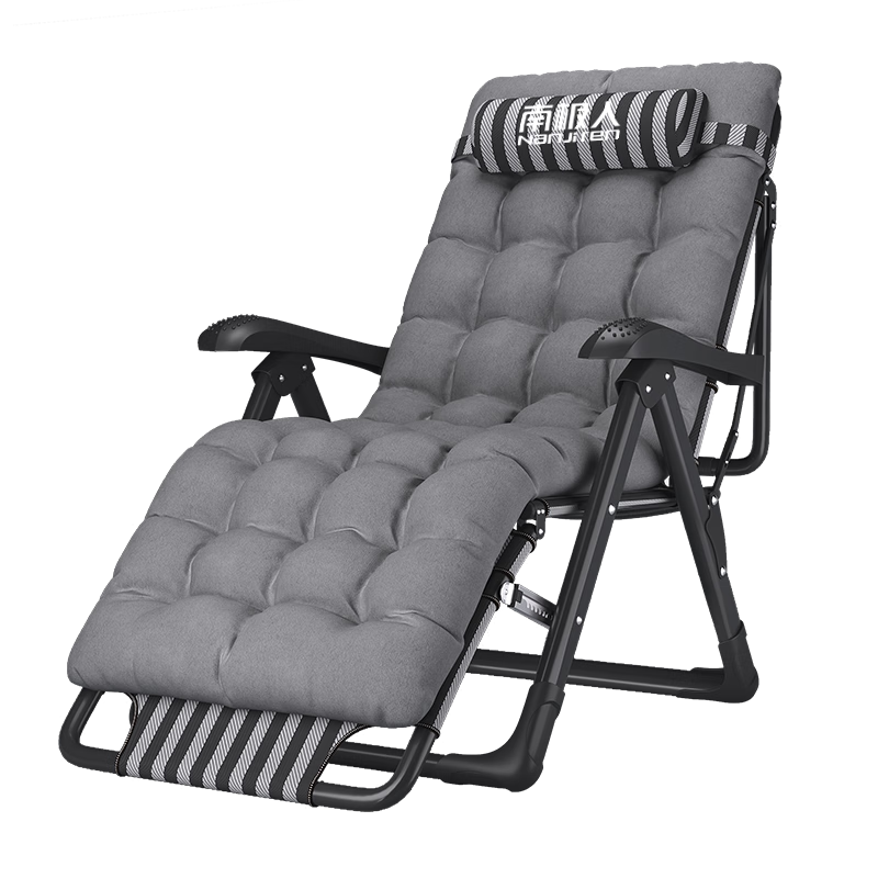 Nanjiren Folding Bed Lounge Chair, Single Bed, Office Nap Chair, Accompanying Care, 13-Level Adjustable Recliner
