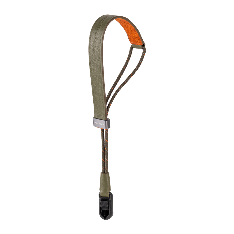 PGYTECH Camera Wrist Strap Dandelion Slim Quick Release DSLR Shoulder Strap for Nikon Z5 Fuji XT30 Canon G7X2 Sony ZV-E10 Vintage Olive Green