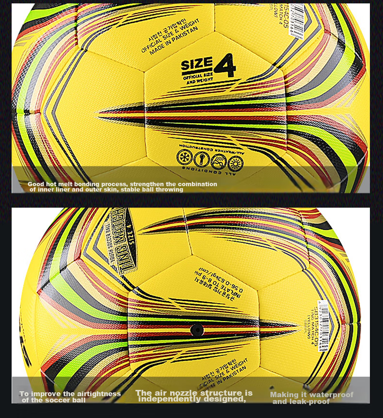 Star Youth Soccer Ball, Competition Training, Comfortable And Lightweight, Size 4 Soccer Ball, SB3154C-05 6