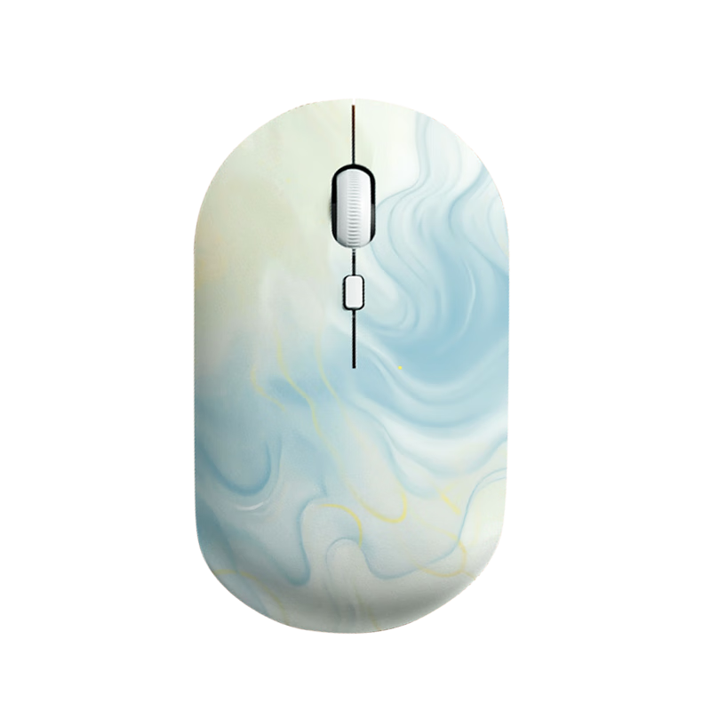 HP Wireless Mouse Chinese Style Silent Office Home Mouse for Women Laptop Dual Mode Bluetooth USB Plug and Play Rechargeable