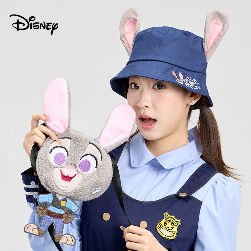 Disney Zootopia Christmas Kids Gift New Year Travel Set Judy [Hat + Bag] One Size