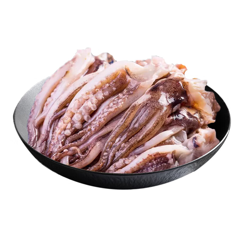 鸿顺鱿鱼头须1斤装 去牙去眼处理 鱿鱼须 海鲜水产 烧烤火锅