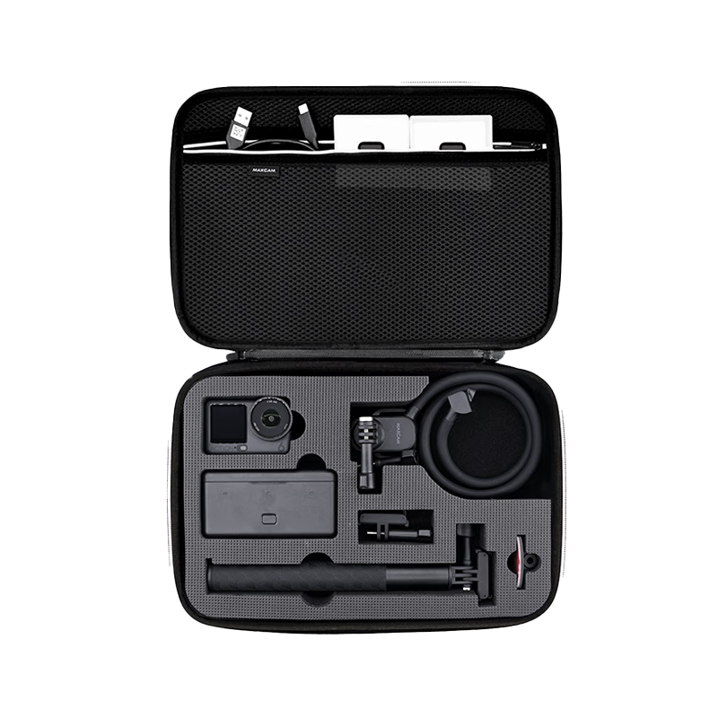 MAXCAM Osmo Action 6 Carrying Case Protective Hard Shell Bag for DJI Osmo Action Camera Shockproof Waterproof Accessories