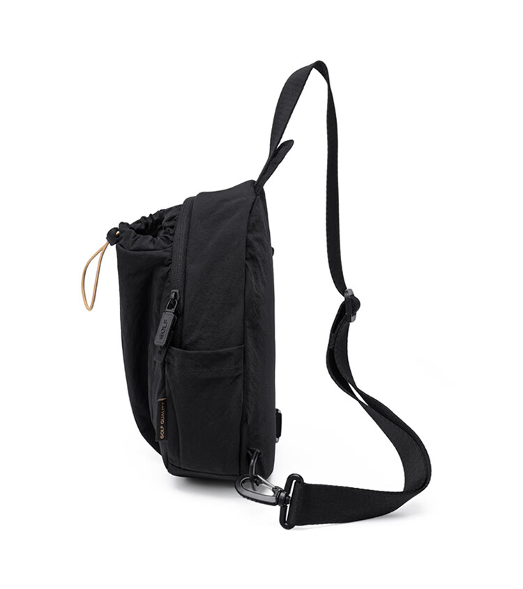 GOLF Men's Chest Bag Crossbody Shoulder Bag Unisex Phone iPad Bag Water Bottle Holder Water-Resistant Sports Cycling Small Backpack 19