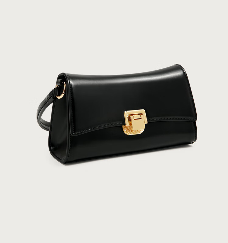 Miaodi 2026 Workplace Underarm Baguette Bag Cowhide Exquisite Niche Light Luxury Shoulder Crossbody Handbag Birthday Gift 38