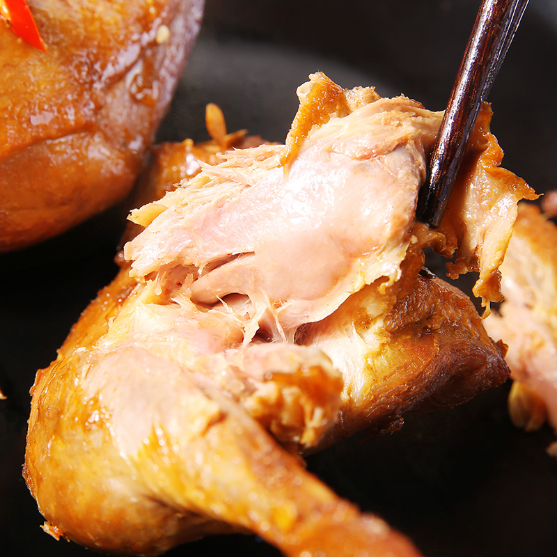 百草味鸭腿五香味100g 熟食卤味即食鸭货休闲零食送礼解馋小吃