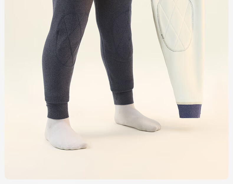 Little Pig Tony Boys' Thickened Fleece-Lined Warm School Uniform Pants Knee Protection Thermal Leggings for Youth Big Boys 9