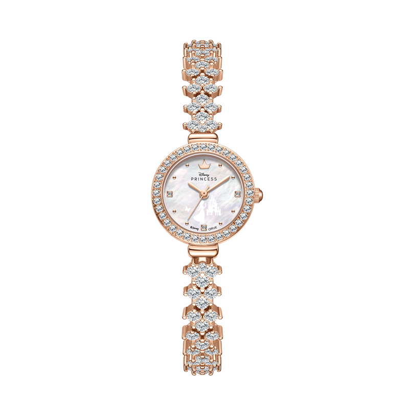 Disney 2026 New Luxury Elegant Women's Quartz Bracelet Watch Waterproof Adult 18th Birthday Qixi Valentine's Day Gift
