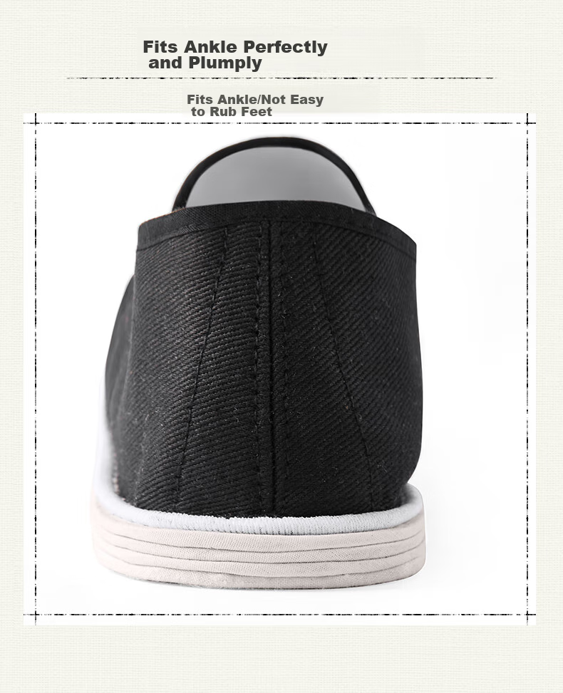 Weizhi Old Beijing Cloth Shoes for Men, Thousand-Layer Sole Cloth Shoes, Slip-On Chinese-Style Dad Shoes for Middle-Aged And Elderly, WZ6003 12