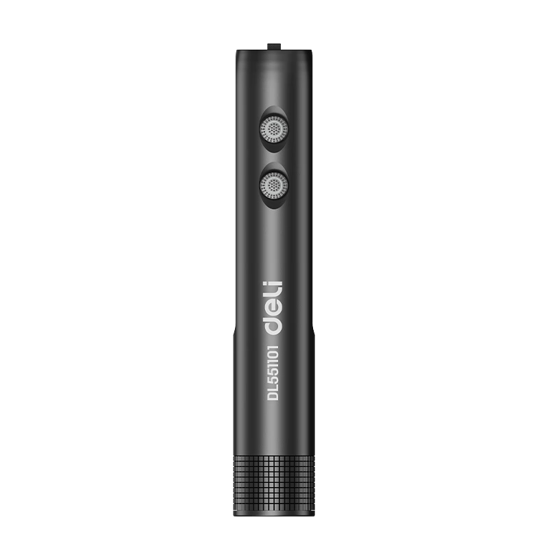 Deli UV Light Laser 2-in-1 Jade Identification Cat Ringworm Currency Fluorescent Agent Detection Ultraviolet Flashlight Cat Teaser