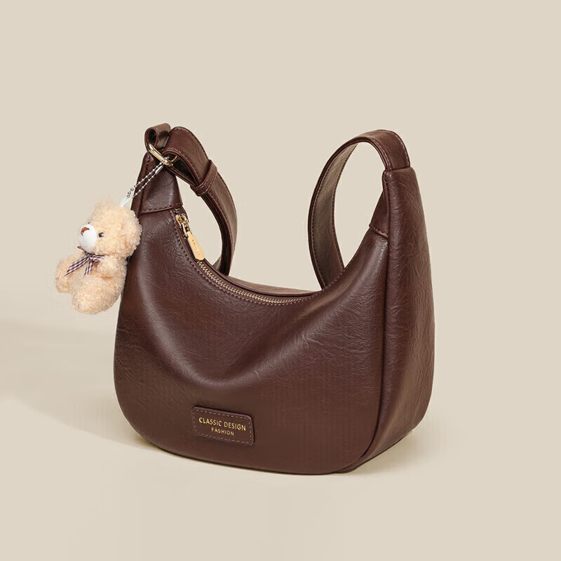 YUYULA Women's Bag Fashionable Crossbody Light Luxury Shoulder Dumpling Bag Birthday Christmas Gift for Girls Girlfriend