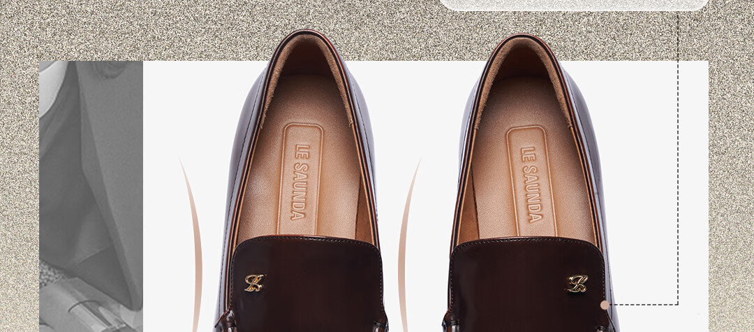 Laird & Laird Laifu Family 2026 New Round Toe Genuine Leather Chunky Heel Loafers for Women 24801 Rust Brown BRB 35 13