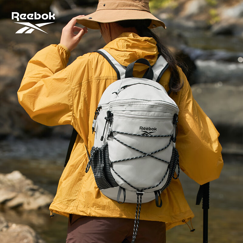 Reebok Lightweight Sports Men's Backpack Outdoor Travel Hiking Mountaineering Water-Resistant Mountain Bag for Women