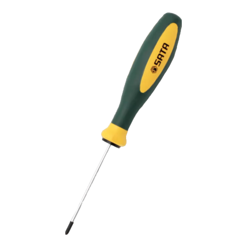 SATA G Series Dual-Color Handle Phillips Screwdriver, Cross-Head Screwdriver, 0x60MM, 63601