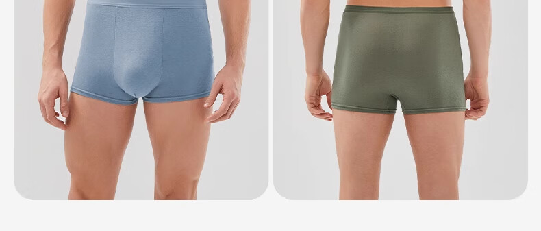 Guxu Disposable Men's Pure Cotton Sterile Travel Boxer Briefs Wash-Free Daily Disposable Men's Travel Underwear 8 Pieces 69