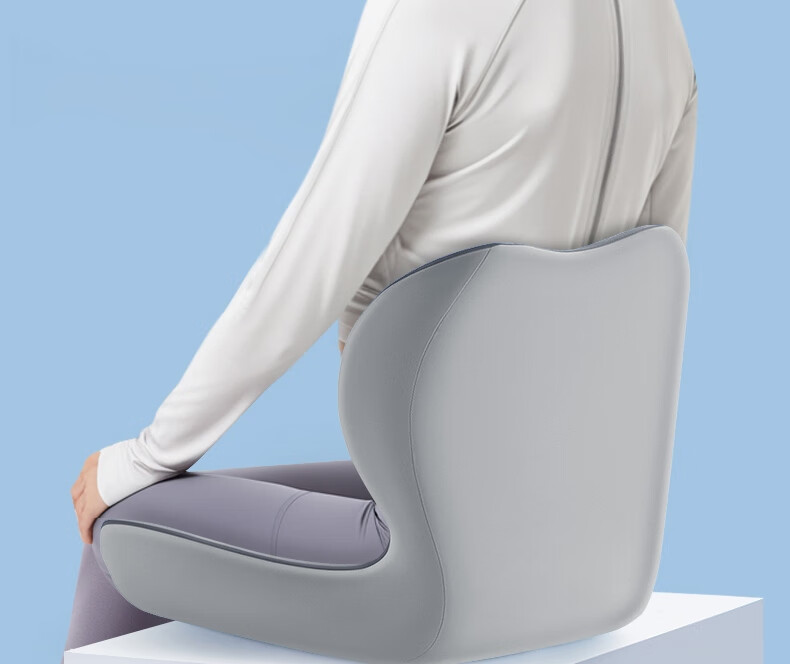 Meiwu Craftsman Memory Foam Student Seat Cushion with Backrest Integrated Classroom Cushion Anti-Pain Dormitory Sitting Pad 11