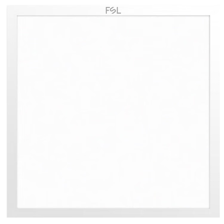 Foshanzhaoming (FSL) Integrated Ceiling Light, Aluminum Buckle Panel Light, Office Warehouse Workshop Mall Lighting, LED Flat Panel Light, 600x600 Integrated Model, 42W Cool White, Pack of 8