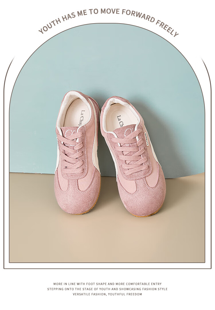 La Chapelle Women's Casual Low-Top Sneakers Beige Size 40 Model 6626-3 12